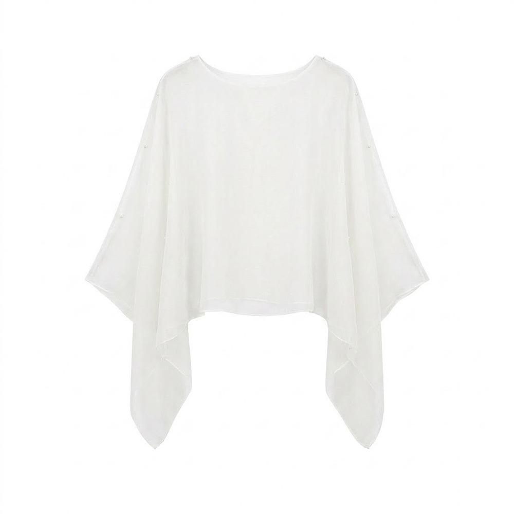 Thin Sun Protection Shawl Chiffon Trendy Scarf Versatile Air-conditioned Sweater Women's Wear