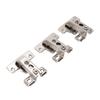 3Pcs Folding Hinges Zinc Alloy 180 Degree Integral Short Arm Hinge Set Hardware for Cabinet