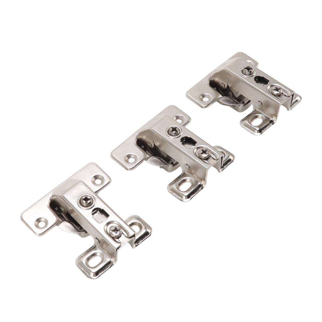 3Pcs Folding Hinges Zinc Alloy 180 Degree Integral Short Arm Hinge Set Hardware for Cabinet