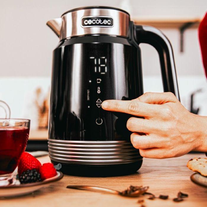 Cecotec Bouilloires ThermoSense 600 Touch Noir