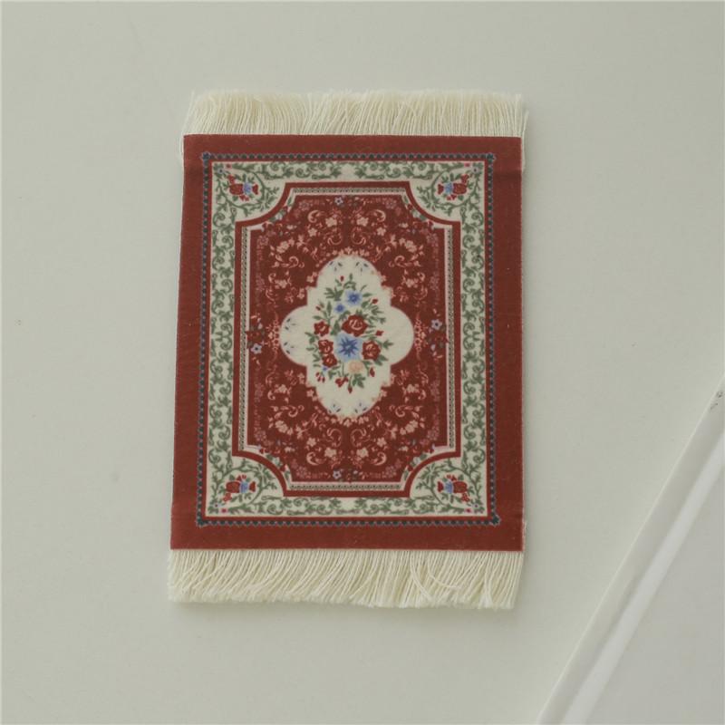 Persian Mini Woven Rug Mat Mousepad Retro Style Carpet Pattern Cup Coasters