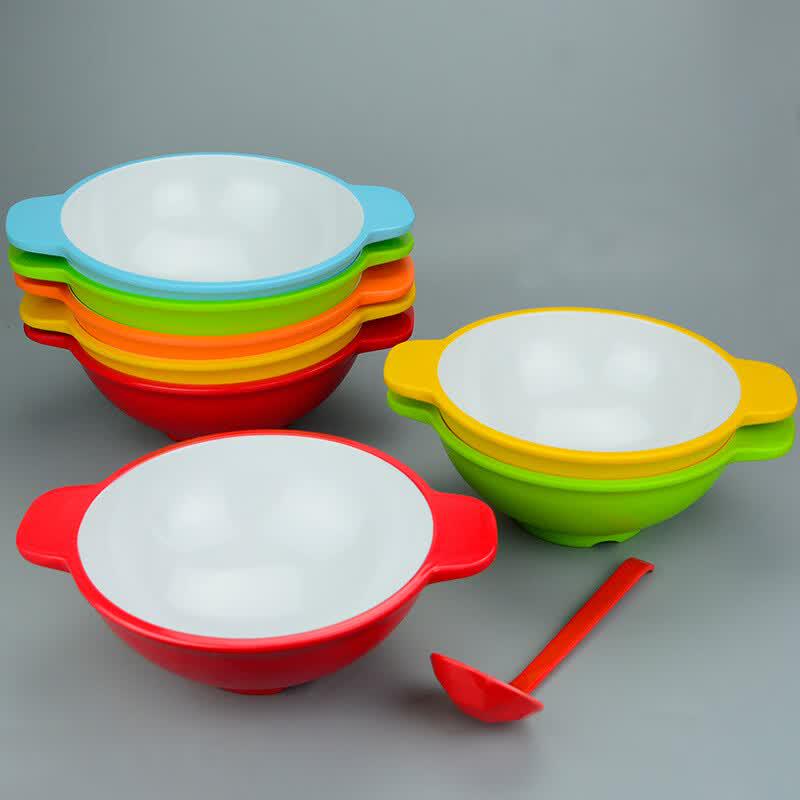 Di Ruien Melamine Double-Handle Serving Bowl