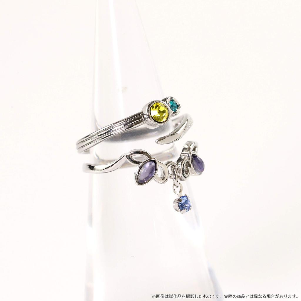 Demon Kimetsu no Yaiba Double Obanai Slayer Ring/Iguro