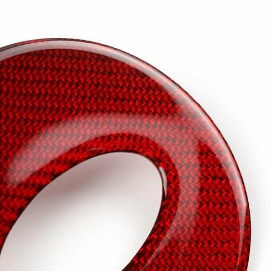 Geschikt Voor Subaru BRZ Toyota 86 2013-17 Koolstofvezel Stuurwiel Sierstrip Decal Rood