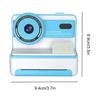 Children's Digital Camera Instantly Print 2.4inch Screen with Stickers & Filters for Photos Taking Video Recording Machine