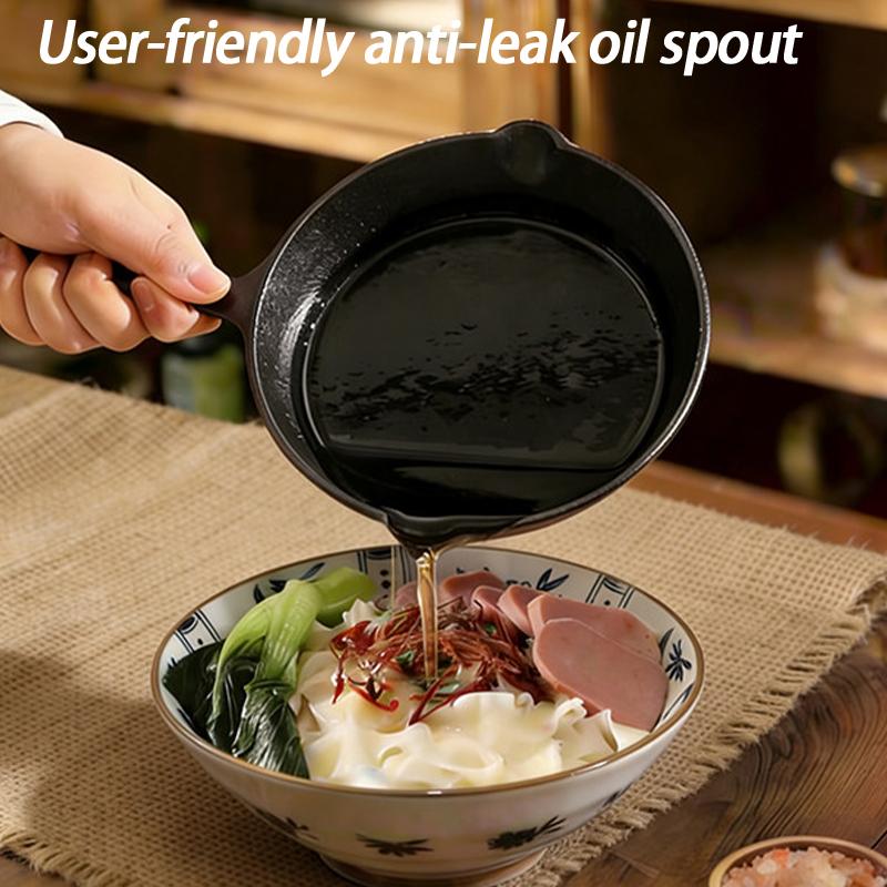 14Cm Cast Iron Skillet Non-Stick Mini Egg Frying Pan For Kitchen Cookware