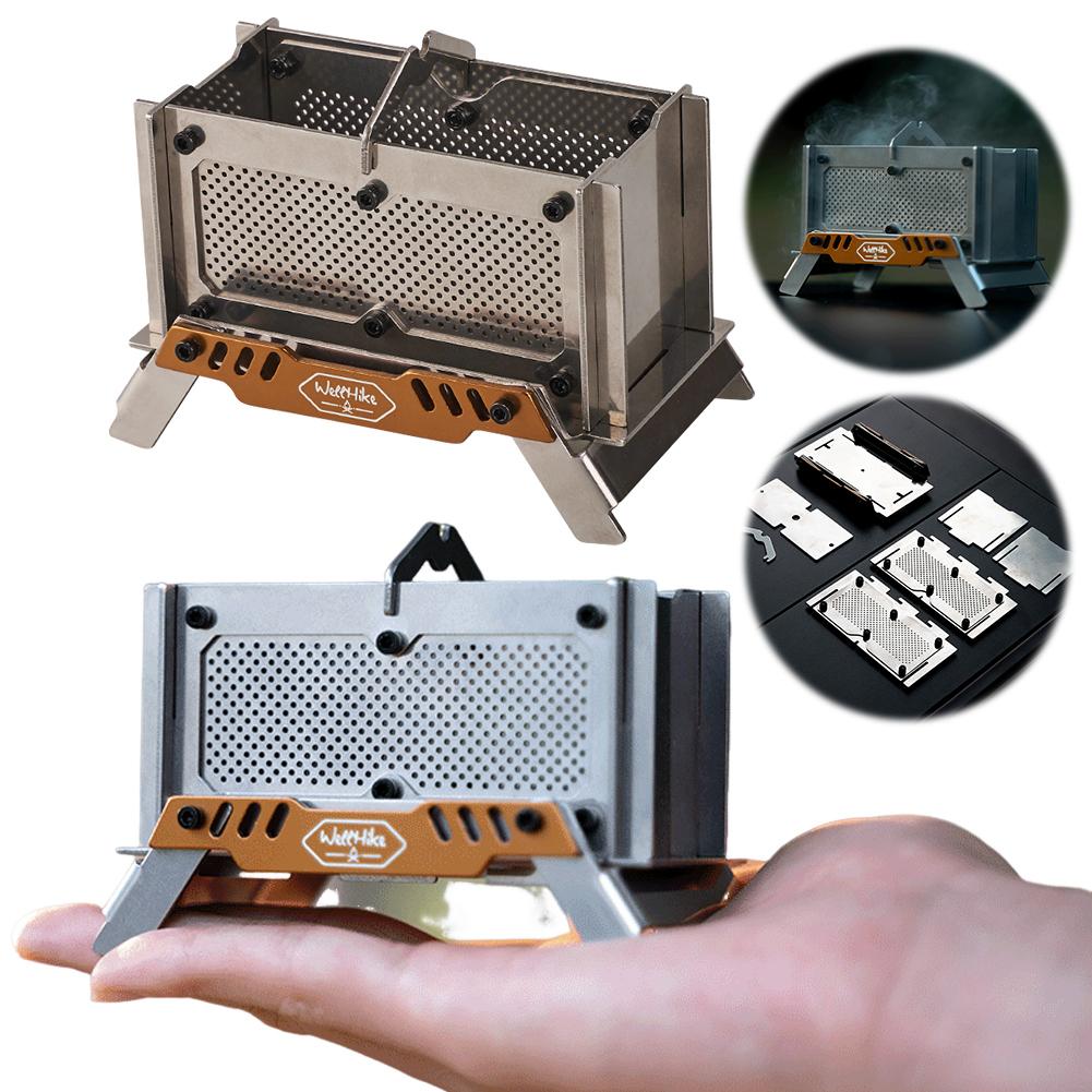 

Camping Incense Burner Stainless Steel Aromatherapy Burner Small Charcoal Stove Outdoor Firewood Stove for Home Bedroom Australia