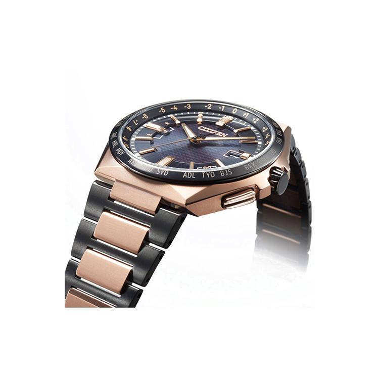 Citizen Colección Eco-Drive Reloj con Movimiento de Cuarzo Alimentado por Luz Relojes para Hombre Esfera Negra CB0215-77E