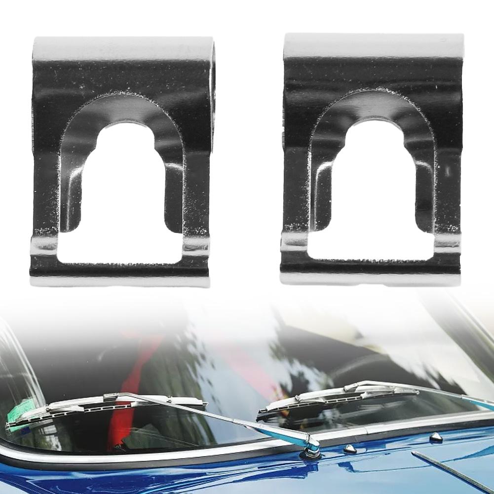 Maintain Wiper PerFor Formance with Windscreen Wiper Linkage Repair Clip For For Vauxhall & For Fiat Punto 2PCS Set