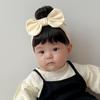Fashion Bowknot Baby Hair Bands Wig Cotton Cute Newborn Wig Headband Realistic Fluffy Bangs Chignons Headband Toddler