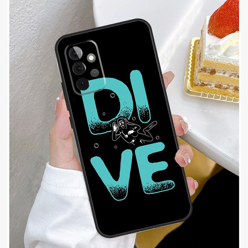 Dive Scuba Divers Diving Case For Samsung Galaxy A15 A25 A35 A55 A51 A71 A12 A32 A52 A13 A33 A53 A14 A34 A54 Cover