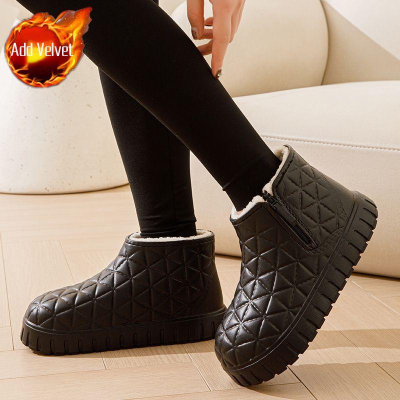 Winter Waterproof Plush Platform Ladies Shoes Warm Non Slip High Quality Ankle Goth 2025 Novelty Y2k Hot Sale Women's Snow Boots