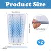 1 Pair Skiing Shin Guard Pad Gear Comfortable Snowboard