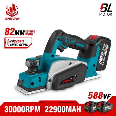 Raboteuse électrique sans fil 30 000 tr/min, défonceuse électrique sans balais, outil de coupe du bois pour batterie Makita 18 V
