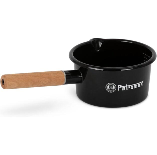 

Кастрюля эмалированная Petromax черная 1 л (px-panen1-s)