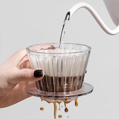 50 Stück 1-2 Tassen Korb Pour Over Kaffeefilterpapier Passend für B75 Kaffeefilter & 1-2 Tassen Korbfilter Barista Werkzeug