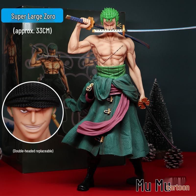 Limited Edition Luffy, Empress, Sanji, Zoro, Ace Figure Set – Handcrafted Collectible Models