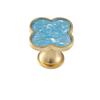 Nordic Minimalist Hexagonal Shell Handle Marble Drawer Cabinet Wardrobe Pull