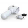 Electric Foot Grinder Glass Nano Sheet Care Double Sided Grinding Head Smart Electric Callus Dead Skin Remover White