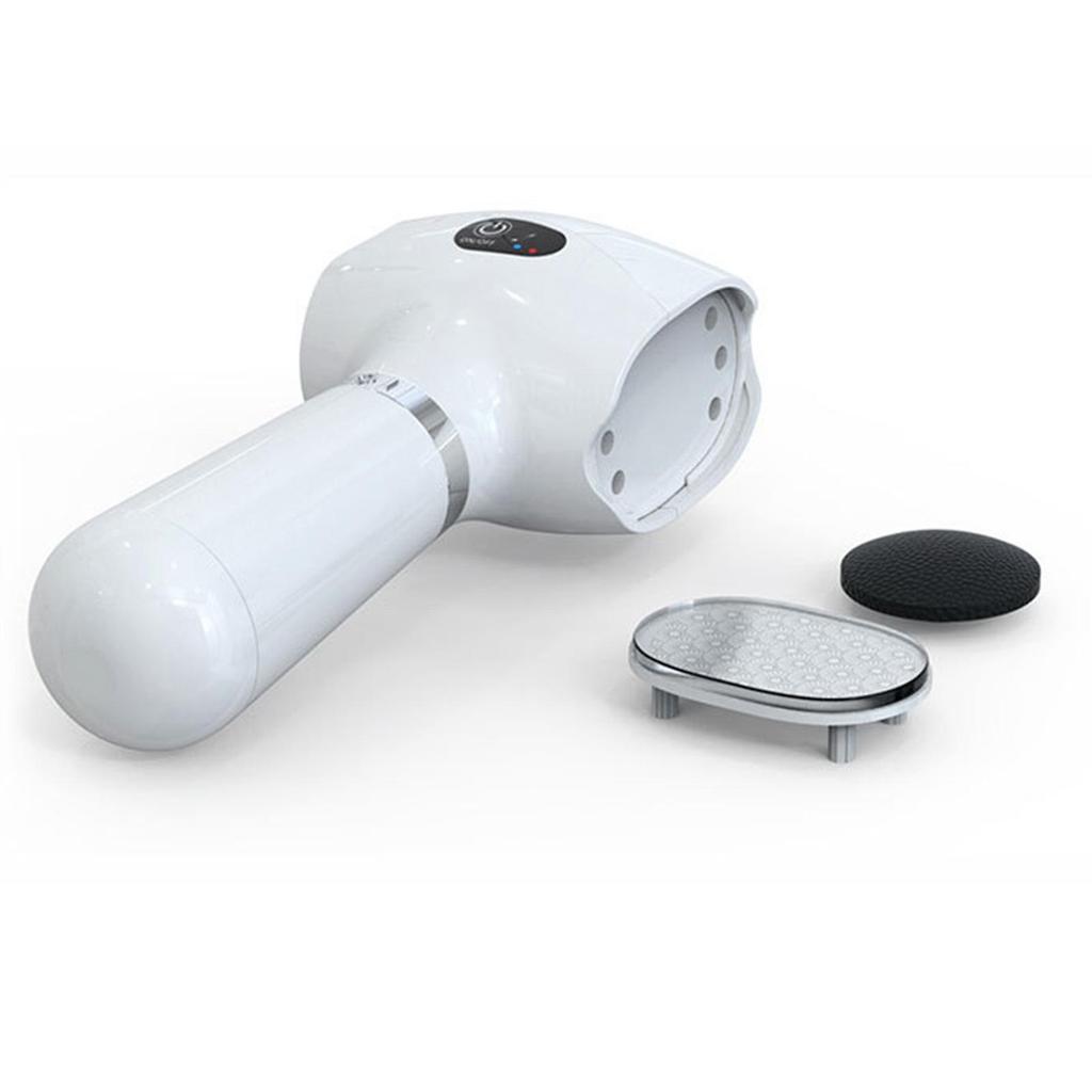 Electric Foot Grinder Glass Nano Sheet Care Double Sided Grinding Head Smart Electric Callus Dead Skin Remover White