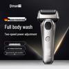 Qiman QM6101 Portable 3-Head Wet/Dry Foil Shaver