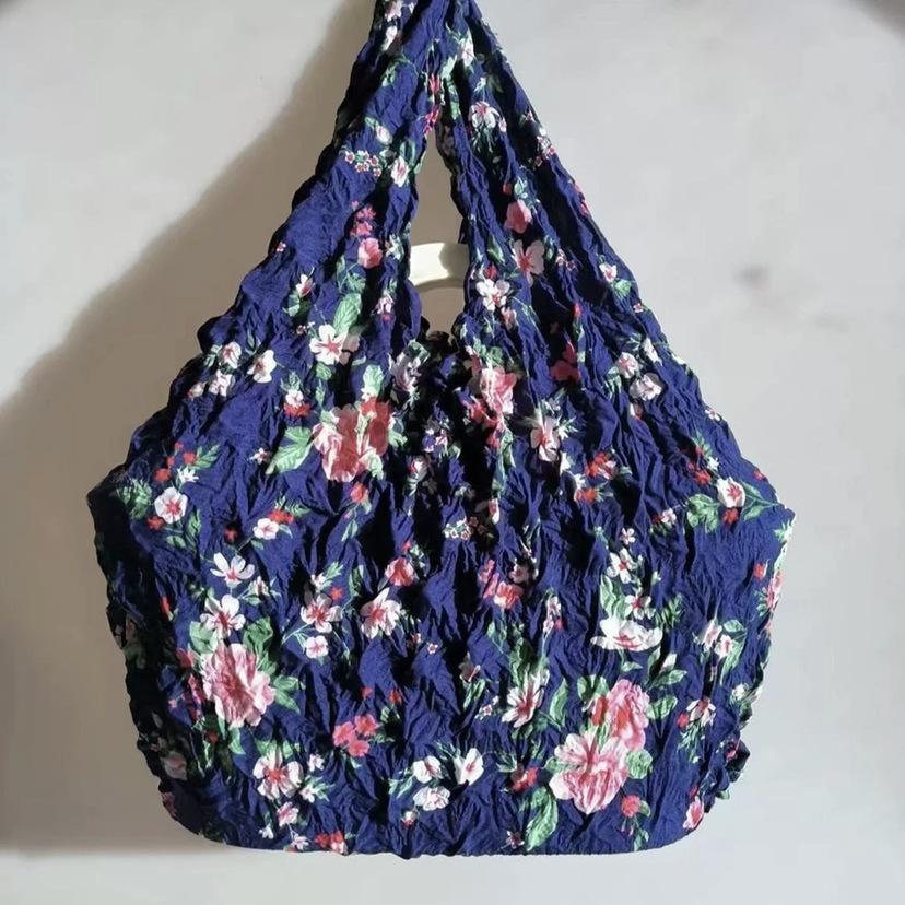 Bolso de Mano Plegable Erizo Flor Transfronterizo: Bolsa Mágica Telescópica Plegable de Piña Miura
