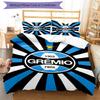 Grêmio FBPA Printed Pattern Duvet Cover Set – Includes 1 Duvet Cover and 2 Matching Pillowcases Bedroom Decor Christmas Gifts