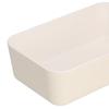 Yamanaka Lacquer Bento Single 600ml Microwave and Dishwasher for Men and IV Made in Box, Tier, Capacity, Safe, Women, "bitie" Simple, (Ivory), Japan,
