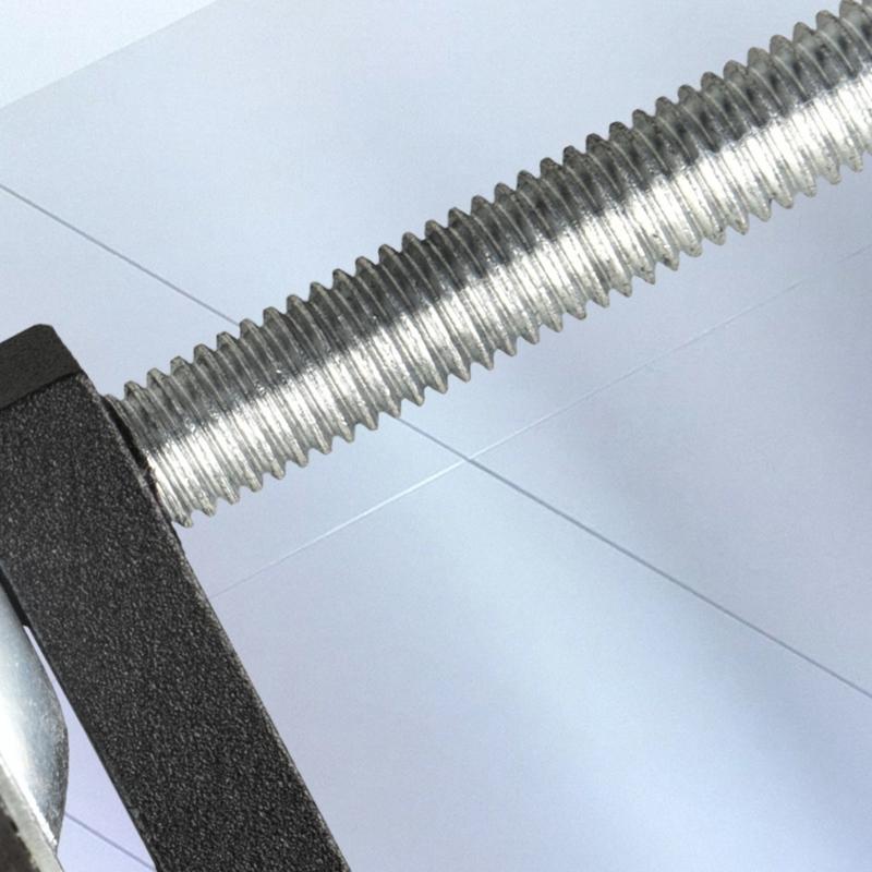 Pack of 5 C Clamp Clip Set,Adjustable Screw Clamp Carriers Clamp, 57mm 2.2inch Jaw Opening,Aluminium Table Clamp