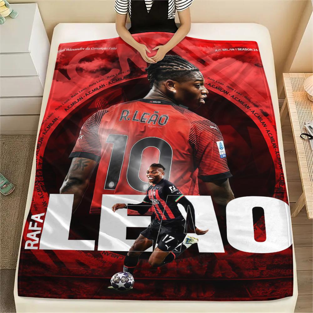 AC Milan Print FlAannel Blanket, High quality Comfortable for All Seasons, Home Decor, Warmth and Comfort