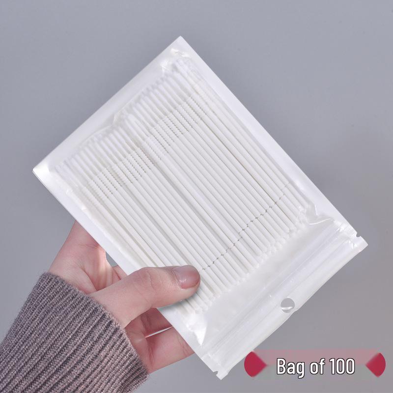 Eyelash Extension Cleaning Swabs - Disposable Cotton Swabs for Eyelash and Tattoo Care