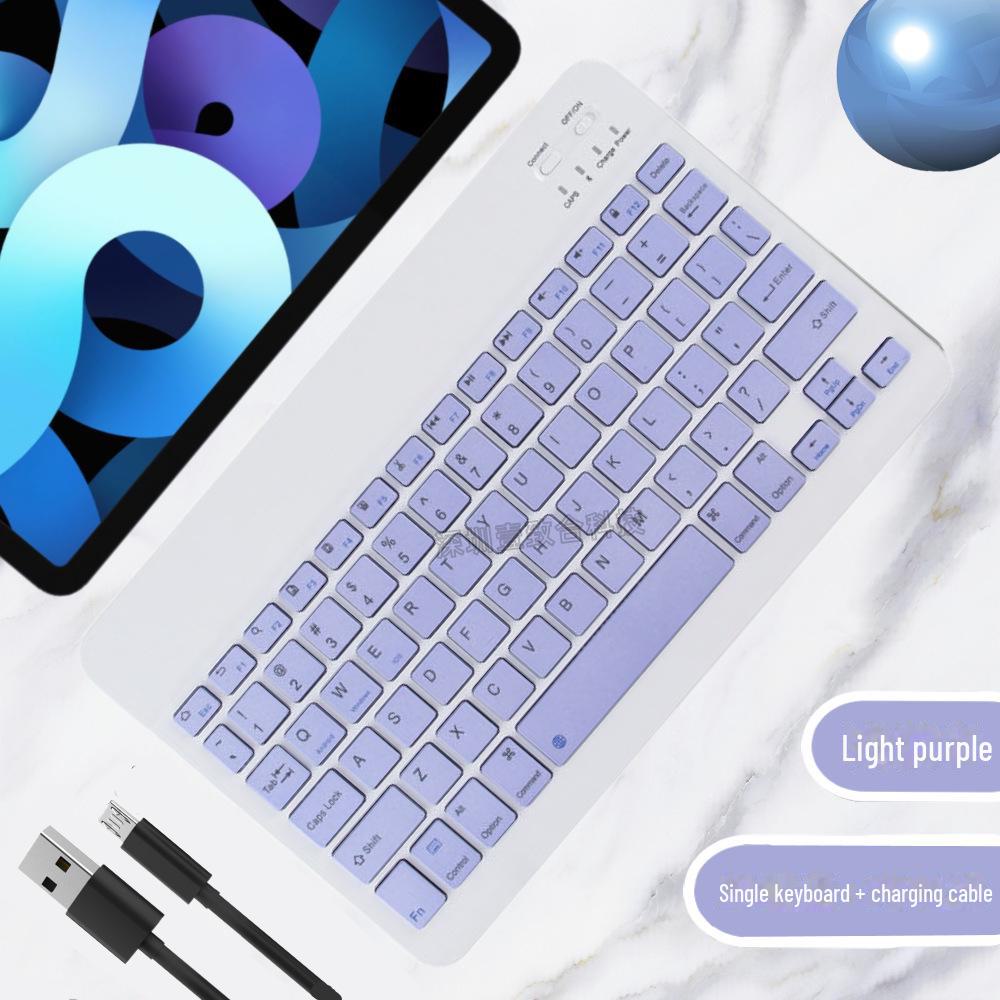 10-Inch Wireless Bluetooth Keyboard & Mouse Set for iPad, Mobile Phone, and Tablet