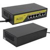 6 Port PoE Switch 4 10 100mbps POE Ports 2 10 100mbps UP Link Ports At 65W for IP Cameras WLAN Access Points IP Phones