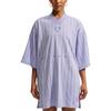 Runway Striped V-Neck Knit Short Sleeve Dress Women Dresses IM0293-533