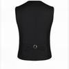 Men's Korean Style Slim Fit Men's Vest British Professional Suit Sleeveless V-neck Hairstylist Casual Business