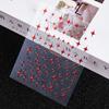 9Pcs/Set 3D Colourful Star Nail Art Sticker Geometry Star Sticker Diy Transfer Decal Designs Nail Accessories