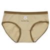 2025 New Style Japanese Cute Girl Pure Cotton Mid-Waist Antibacterial Summer Briefs - Soft & Comfortable