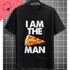 Funny Unisexs Pretend Im A Pizza Graphic Tshirt Fashion Casual Oneck Shortsleev Pure Cotton Humorous Tee Allseason Wear