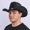 Wide Brim Cowgirl Jazz Hat Serpentine Visor Caps Gentleman Knight Hat  Outdoor