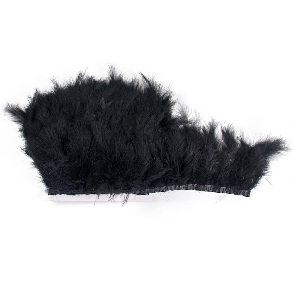 1M Fluffy Turkey Marabou Feathers Ribbon Trim 10-15cm for Wedding Party Clothing Dress Decoration Accessories Sewing Plumes