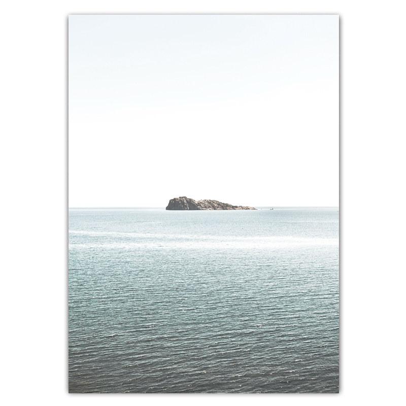 

Грибное дерево, мост, трава, пляж, художественный постер, скандинавский пейзаж, природа, холст, картина, скандинавская картина, принт, Настенный декор HD0109 21x30cm no frame