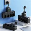 Durable 4/5 Plugs EU Plug Outlet Wall Mounted USB Outlet Electrical Socket Type-C Ports Universal Power Strip Home Offices