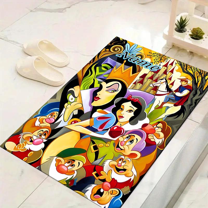 Custom 1Pc Snow White'S Magical Garden Rug Office Carpet Indoor Outdoor Entrance Doormat Nonslip Soft And Comfortable Living Room D916241
