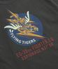 ESPIONAGE Flying Tigers Heavyweight Tee Vintage Black