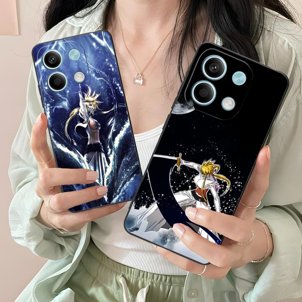 Bleach Tier Harribel Cell Phone Case for Xiaomi Redmi Note 14 13 12 11 S Pro Plus 4G 5G Colorful Printing Cover Luxury Pretty