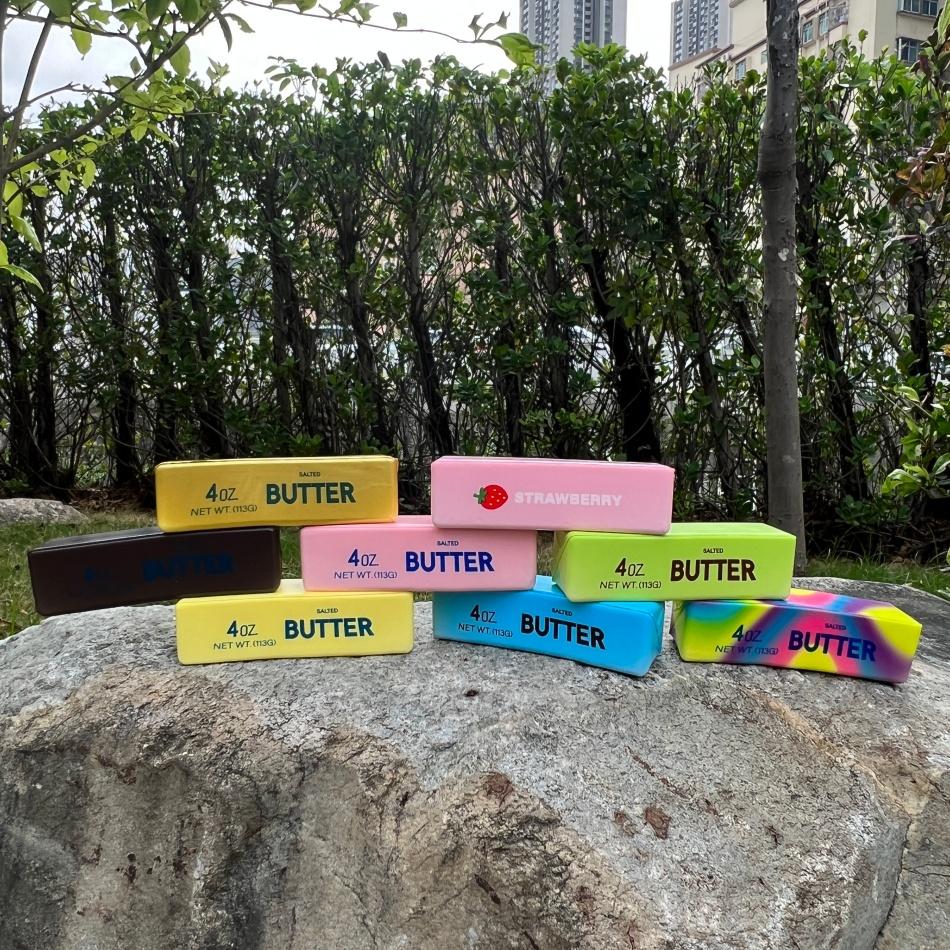 Squishy Super Big Butter Stick Slow Rising Fidget Toy Giant Butters Sticks Moist Squeeze Toy For Adults Kids Autism Girls Gifts