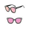 Women Girls Summer Transparent Lens Star Personality Punk Eyeglasses Retro Eyewear