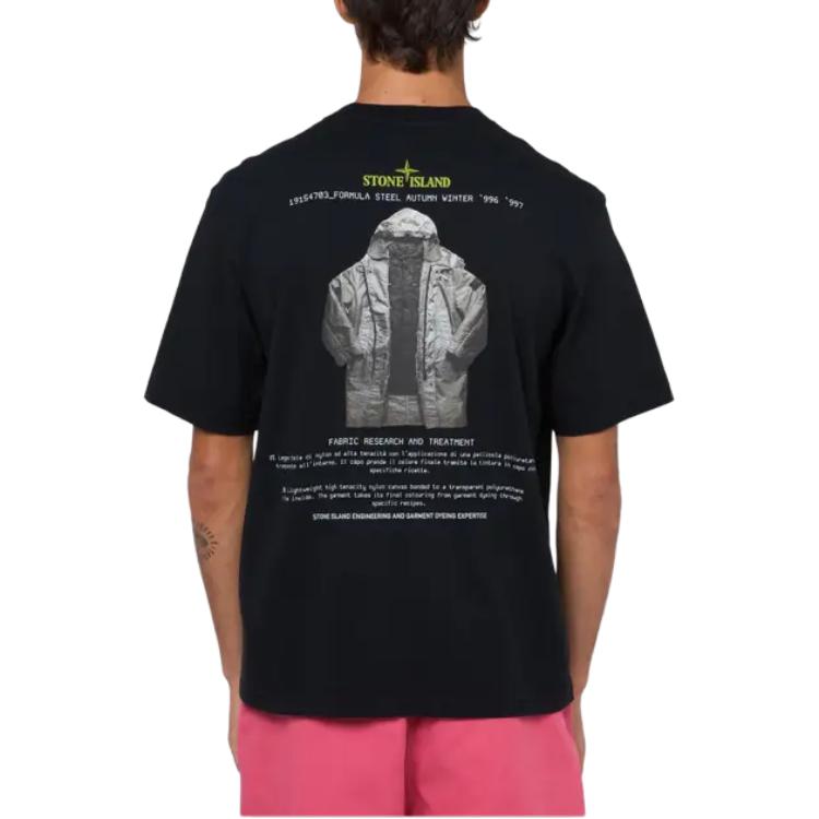 Stone Island logo-print T-shirt K2S152100037S0091-V0029