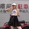Harajuku Punk Gothic Black High Waist Black Skirts Women Sexy Patchwork Bandage Mini Female Streetwear Y2K Skirt
