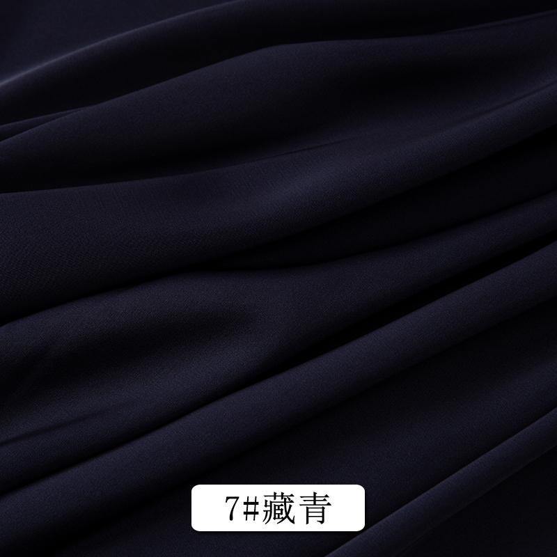 0.5m/1m/2m Soft Satin Chiffon Fabric For Clothing Skirts, Shirt Linings, Home Wear, Pajamas, Handmade DIY Fabric TJ22078